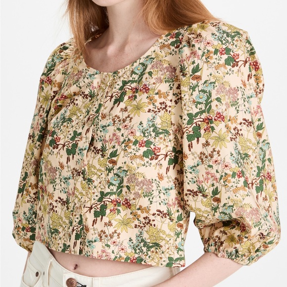 **SOLD** Meadows - Sage Top - Picture 2 of 8